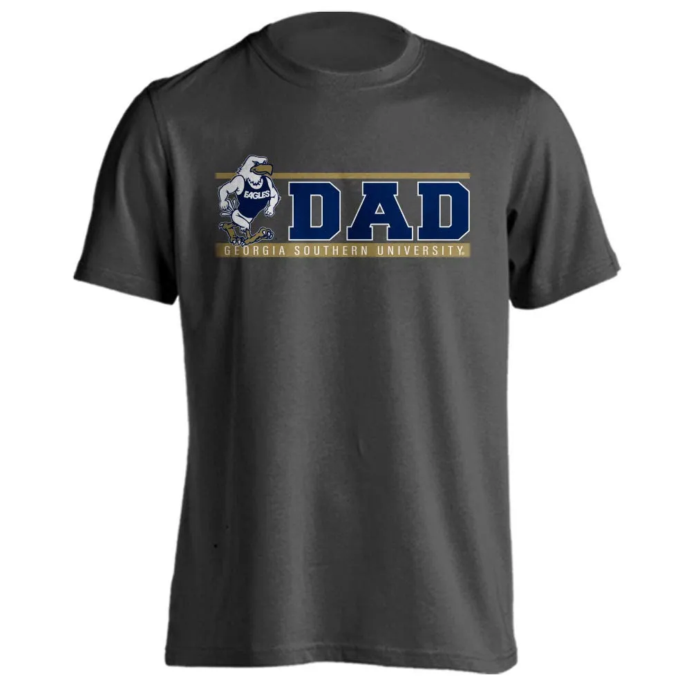 Georgia Southern University Eagles GSU Dad Logo Father Short Sleeve T-Shirt