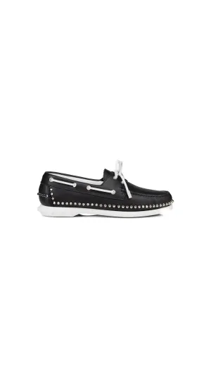 Gerockel Boat Shoes - Black