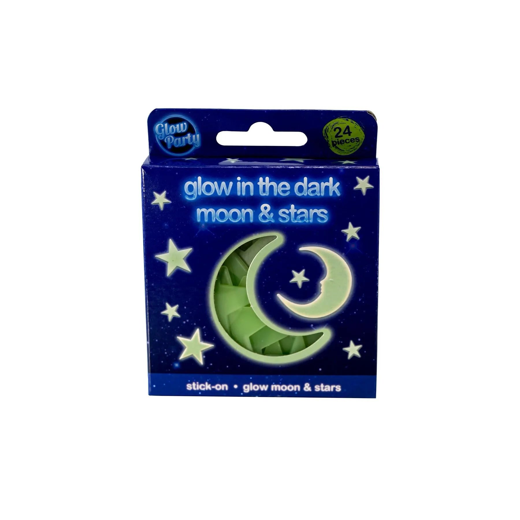 Glow in the Dark Moon and Stars