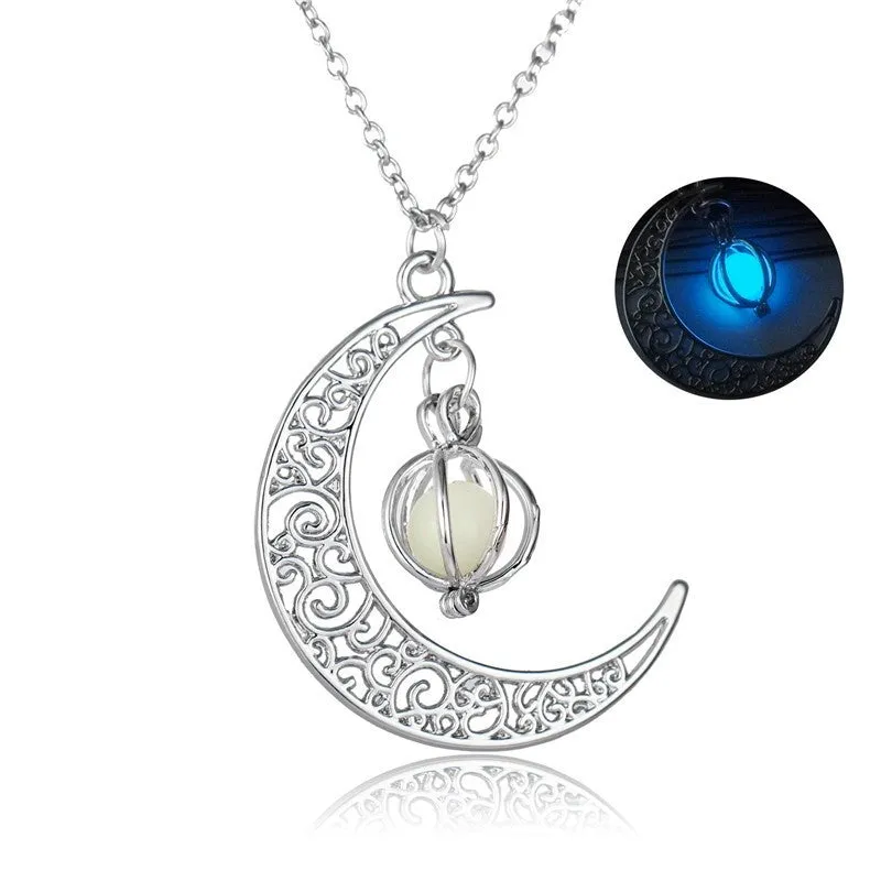 Glowing Moon Necklace