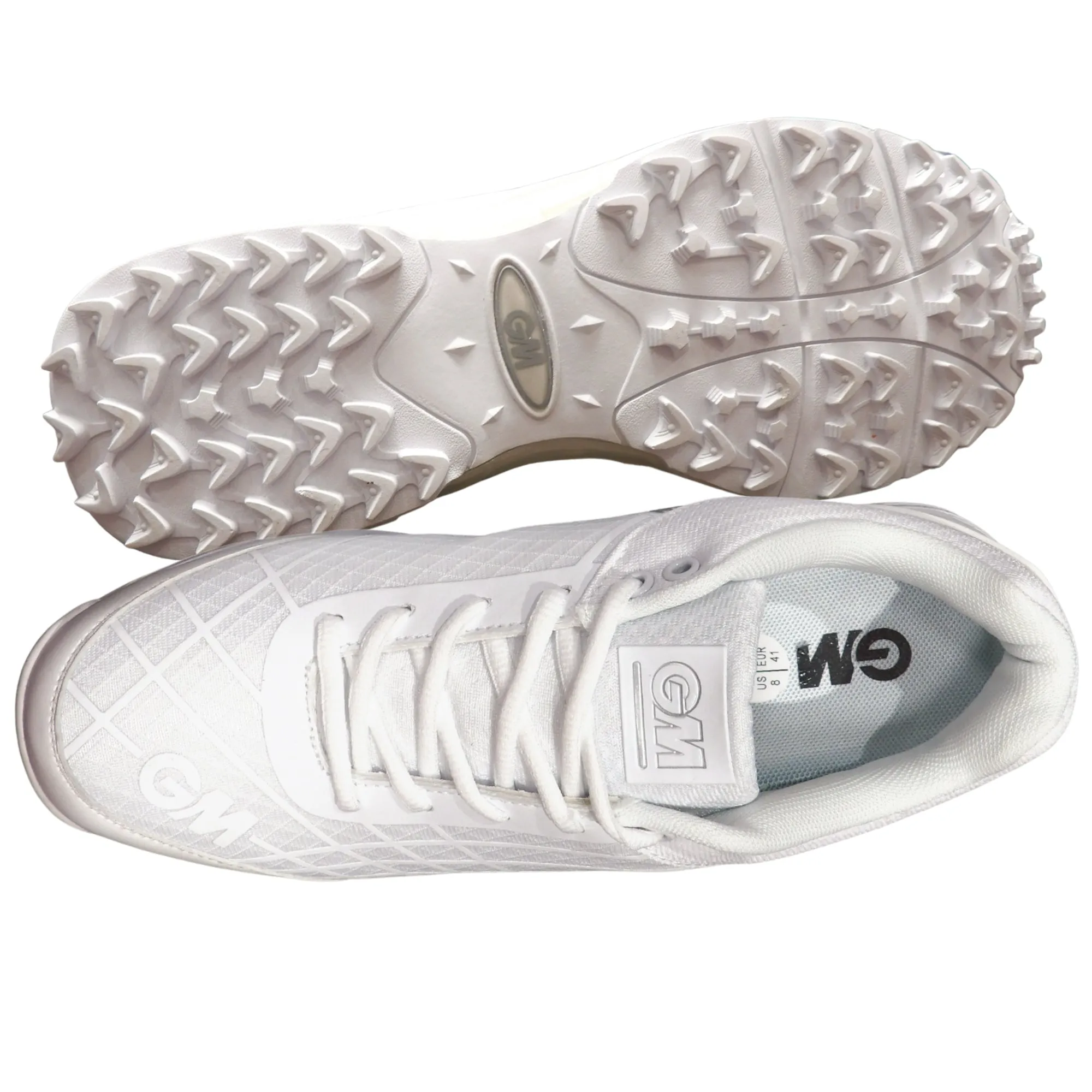 GM Shoes, Icon All-Rounder Cricket Shoes White