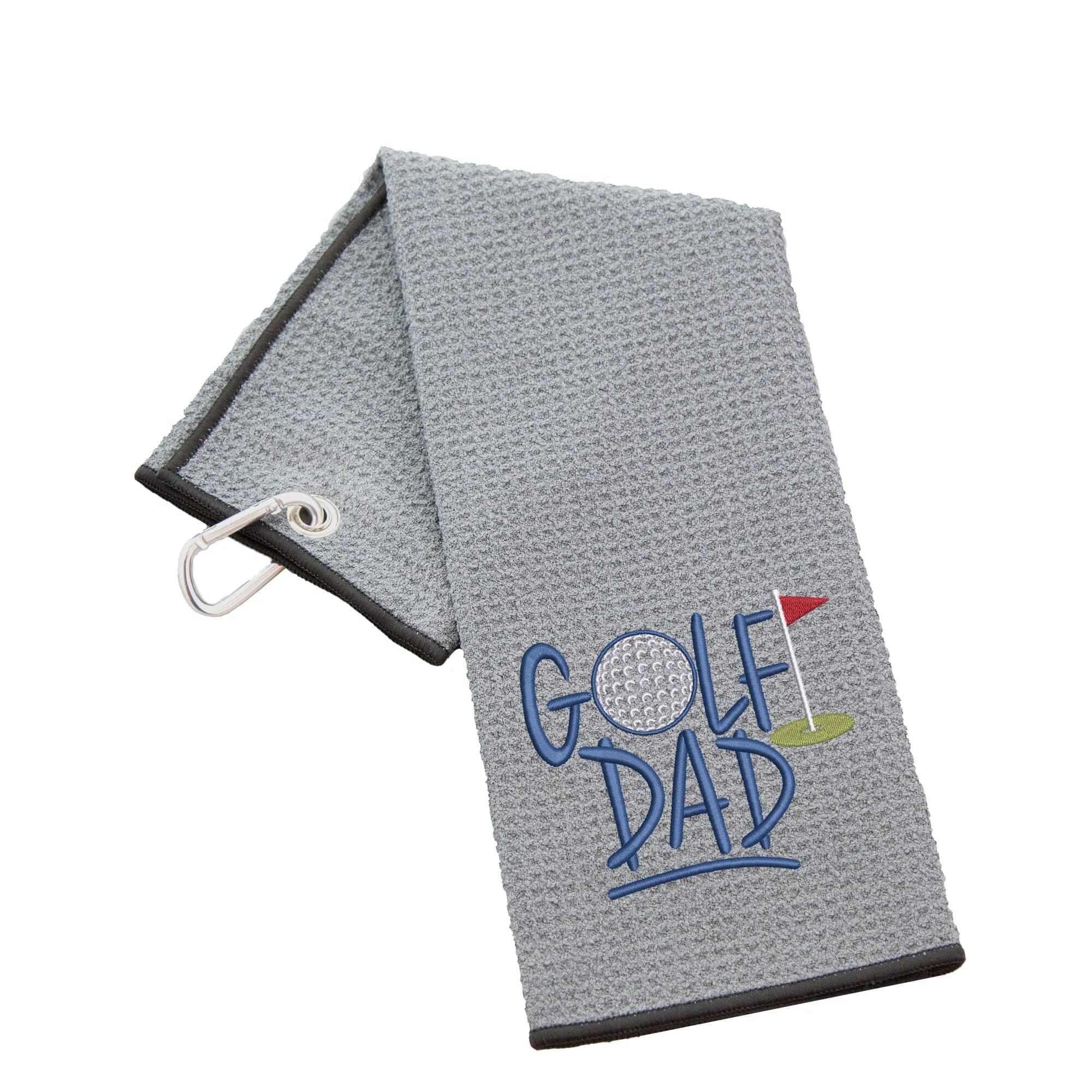 Golf Dad Novelty Tri Fold Towel