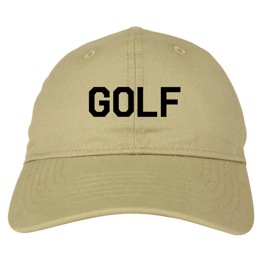 Golf Sport Mens Dad Hat Baseball Cap