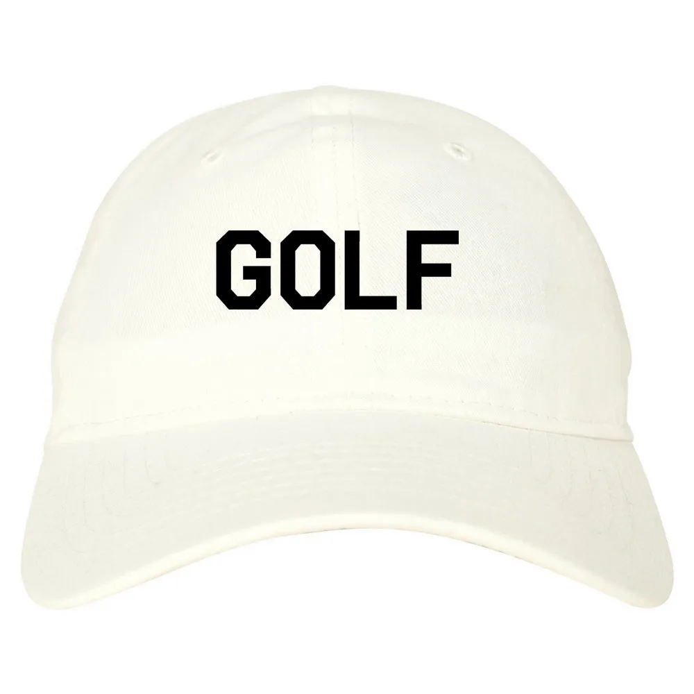 Golf Sport Mens Dad Hat Baseball Cap