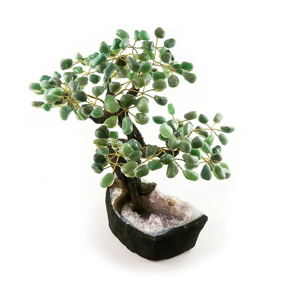 Green Quartz Bonsai Tree