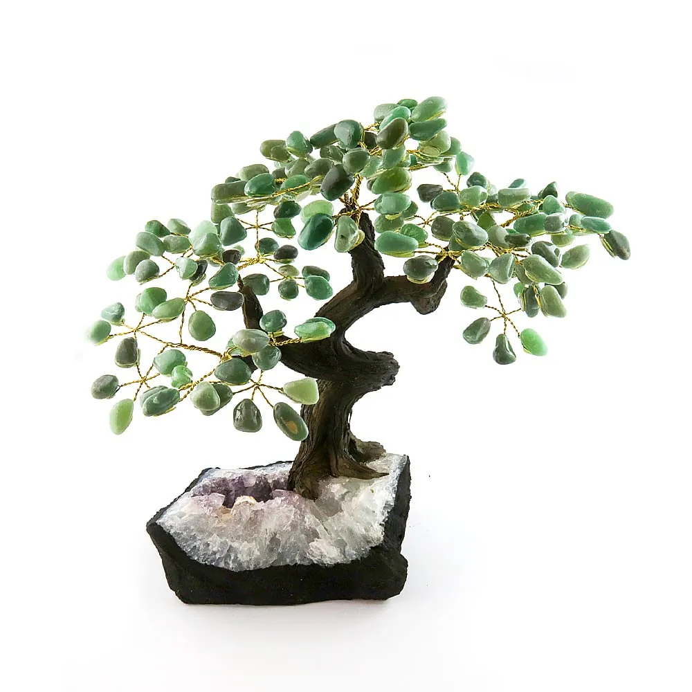 Green Quartz Bonsai Tree