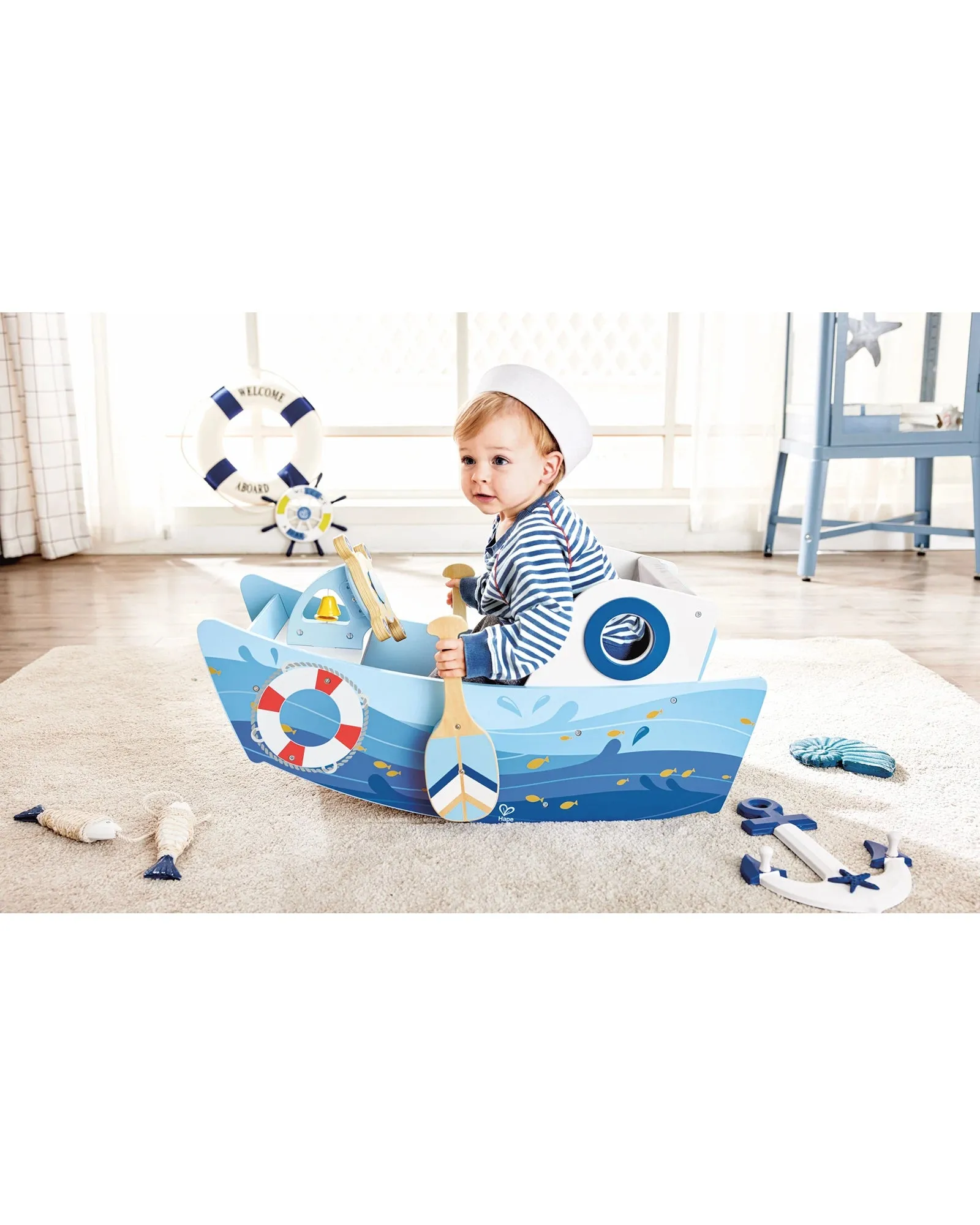 Hape Captains Rocking Boat