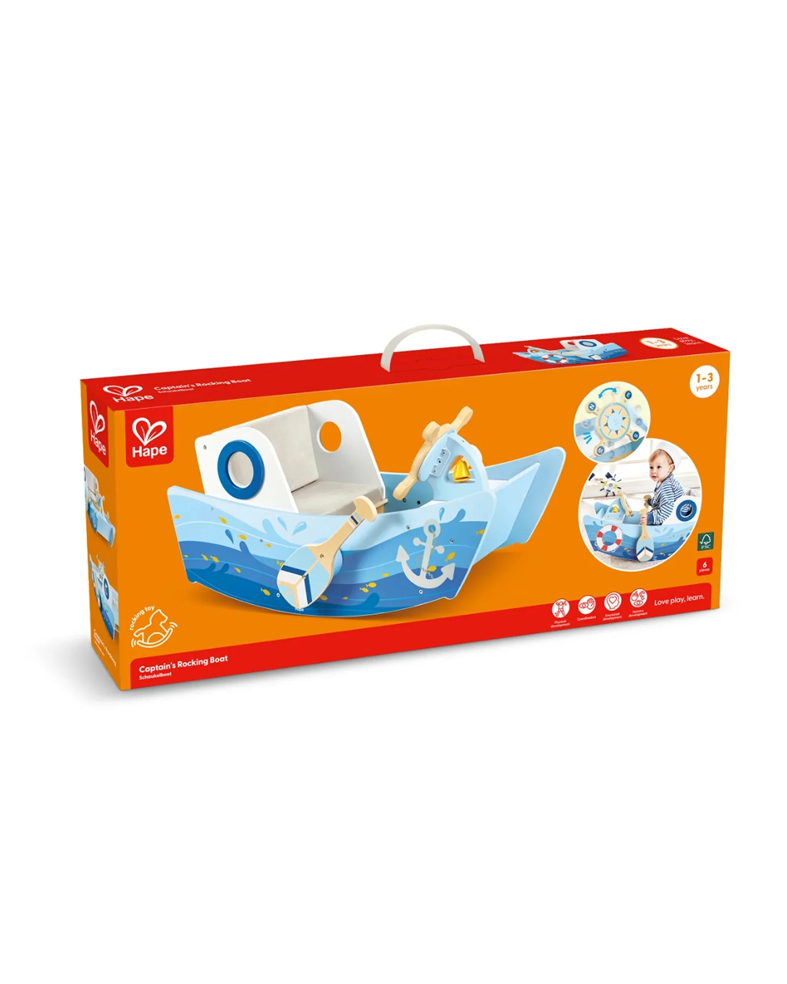 Hape Captains Rocking Boat