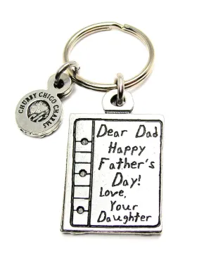 Happy Father's Day (Daughter) Catalog Key Chain