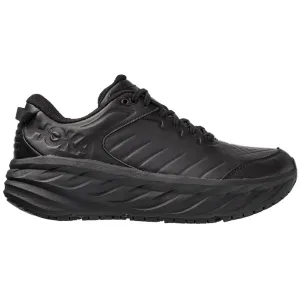 Hoka Men's Bondi SR Walking Shoes Black / Black