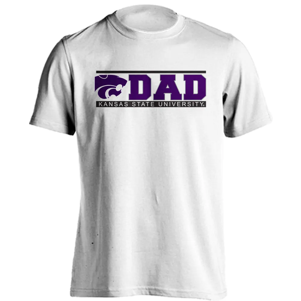 Kansas State Wildcats Dad Proud Parent Collegiate T-Shirt