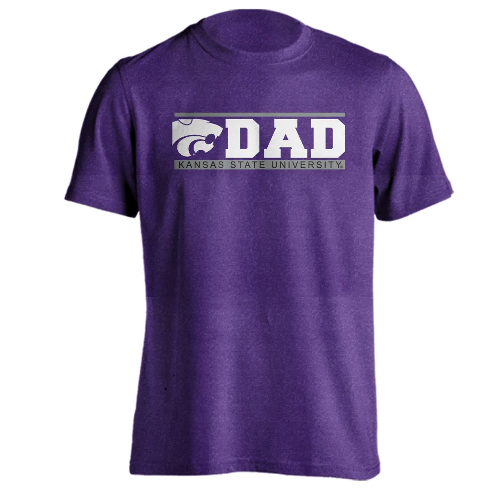 Kansas State Wildcats Dad Proud Parent Collegiate T-Shirt