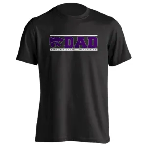 Kansas State Wildcats Dad Proud Parent Collegiate T-Shirt