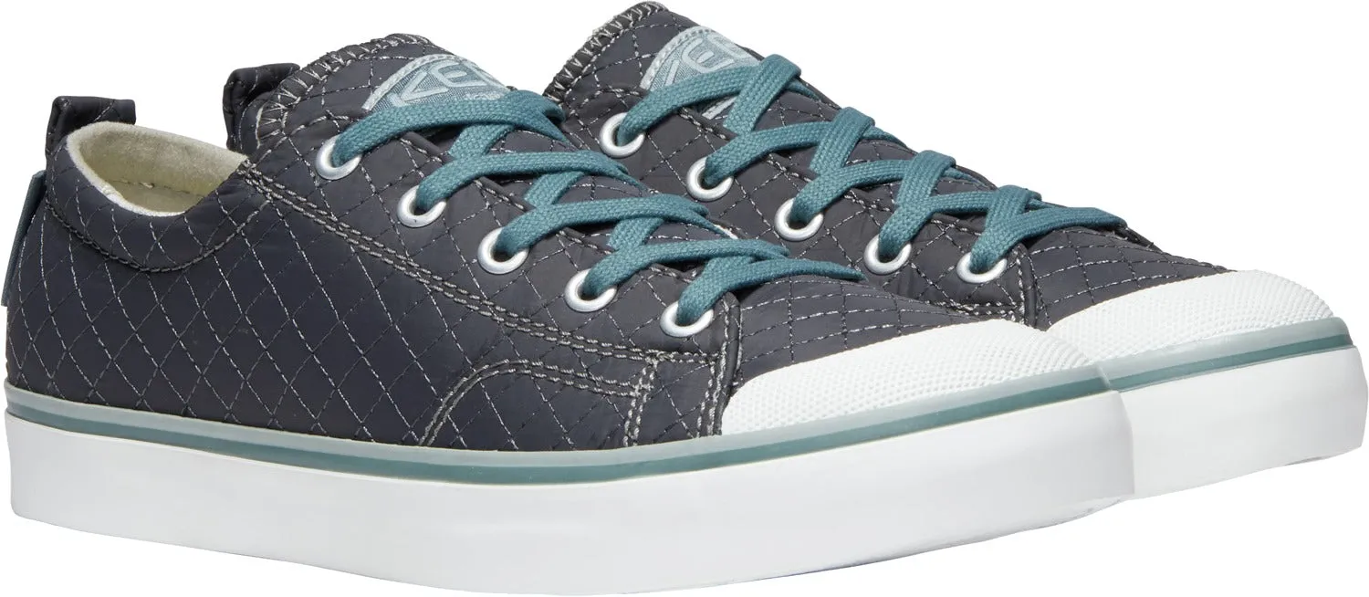 'Keen Outdoor' Women's Elsa II Quilted Sneaker - Stormy Weather Blue / Wrought Iron Grey