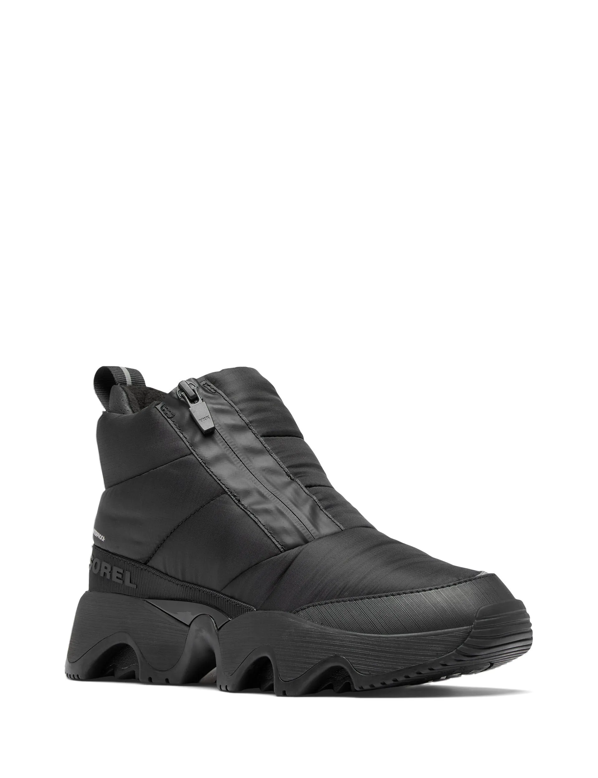 Kinetic Impact Puffy Sneaker Boot - Black/Sea Salt