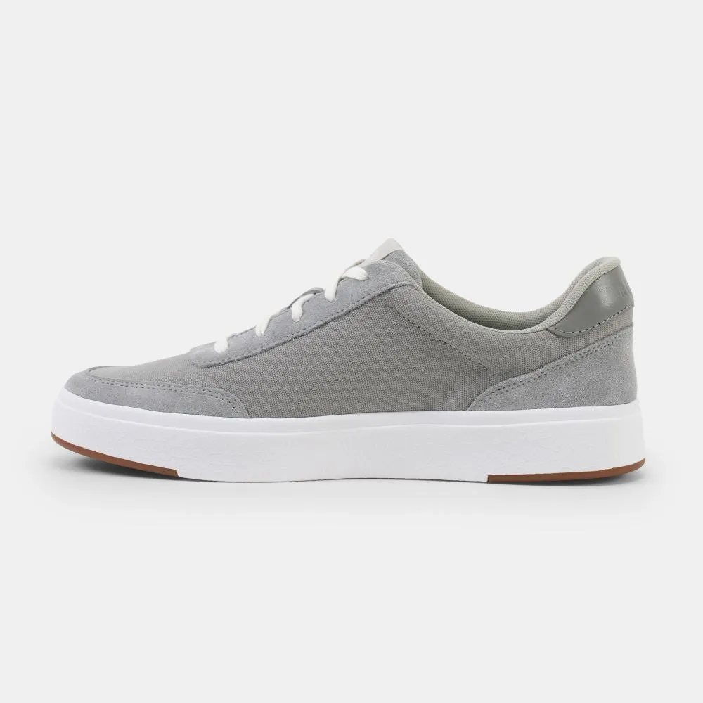 'KIZIK' Unisex Prague Stretch Canvas Sneaker - Granite