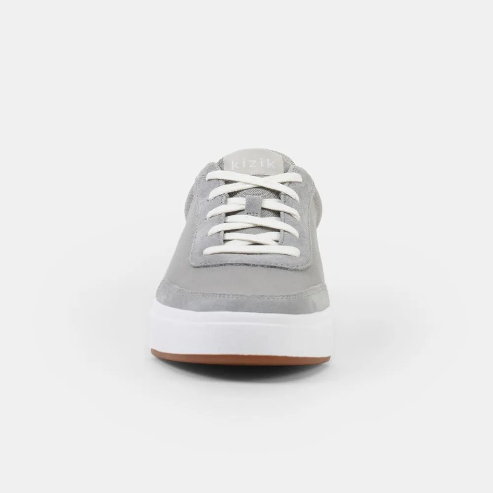 'KIZIK' Unisex Prague Stretch Canvas Sneaker - Granite