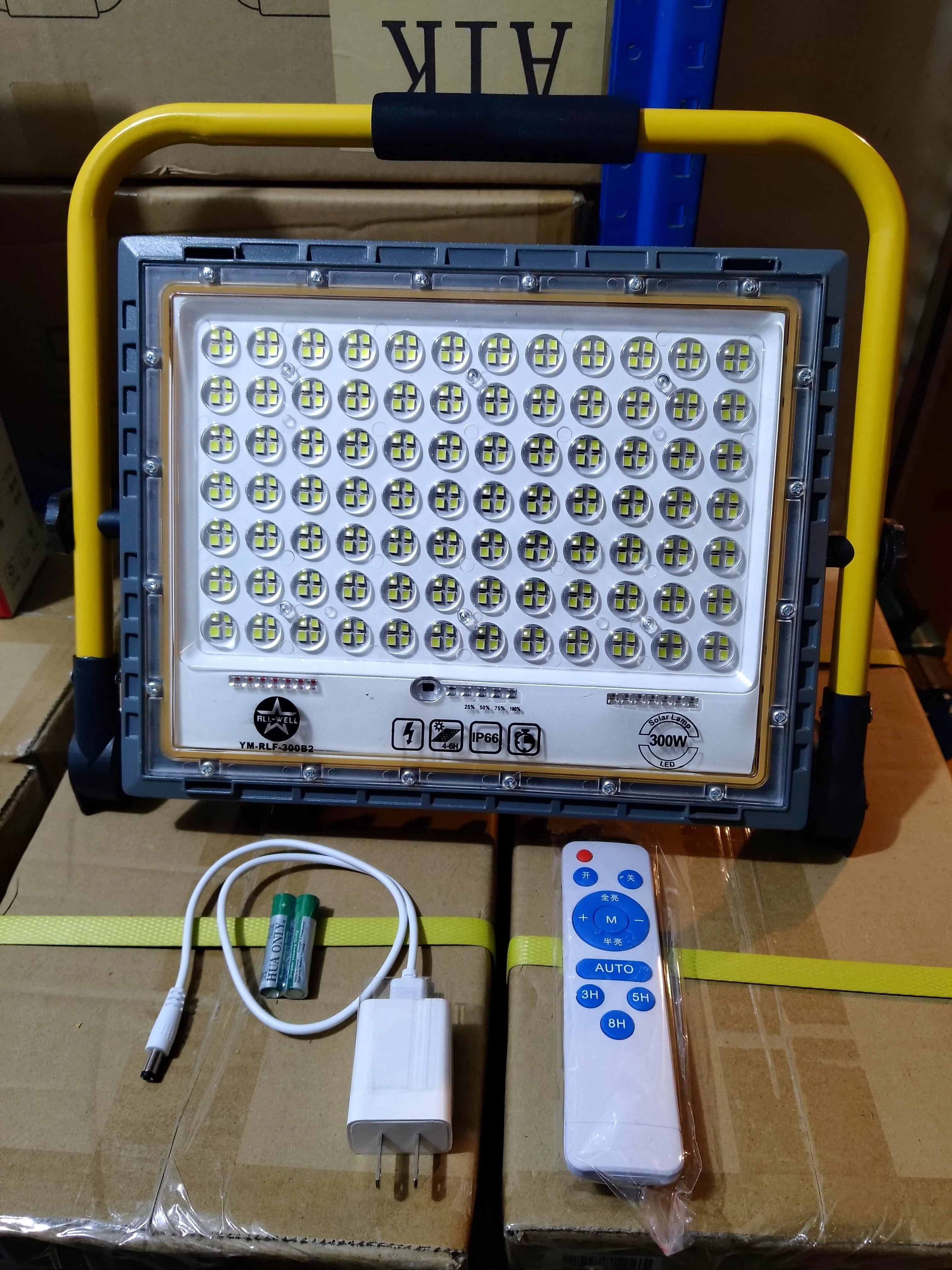 LED QF-RLF300W Rechargeable Sport Lamp Flood Light 300W | Model: LED-QFRLF300W