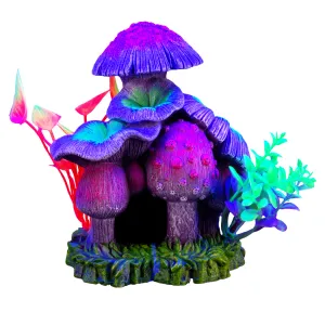 Marina IGlo Mushroom House with Plants 6 inch