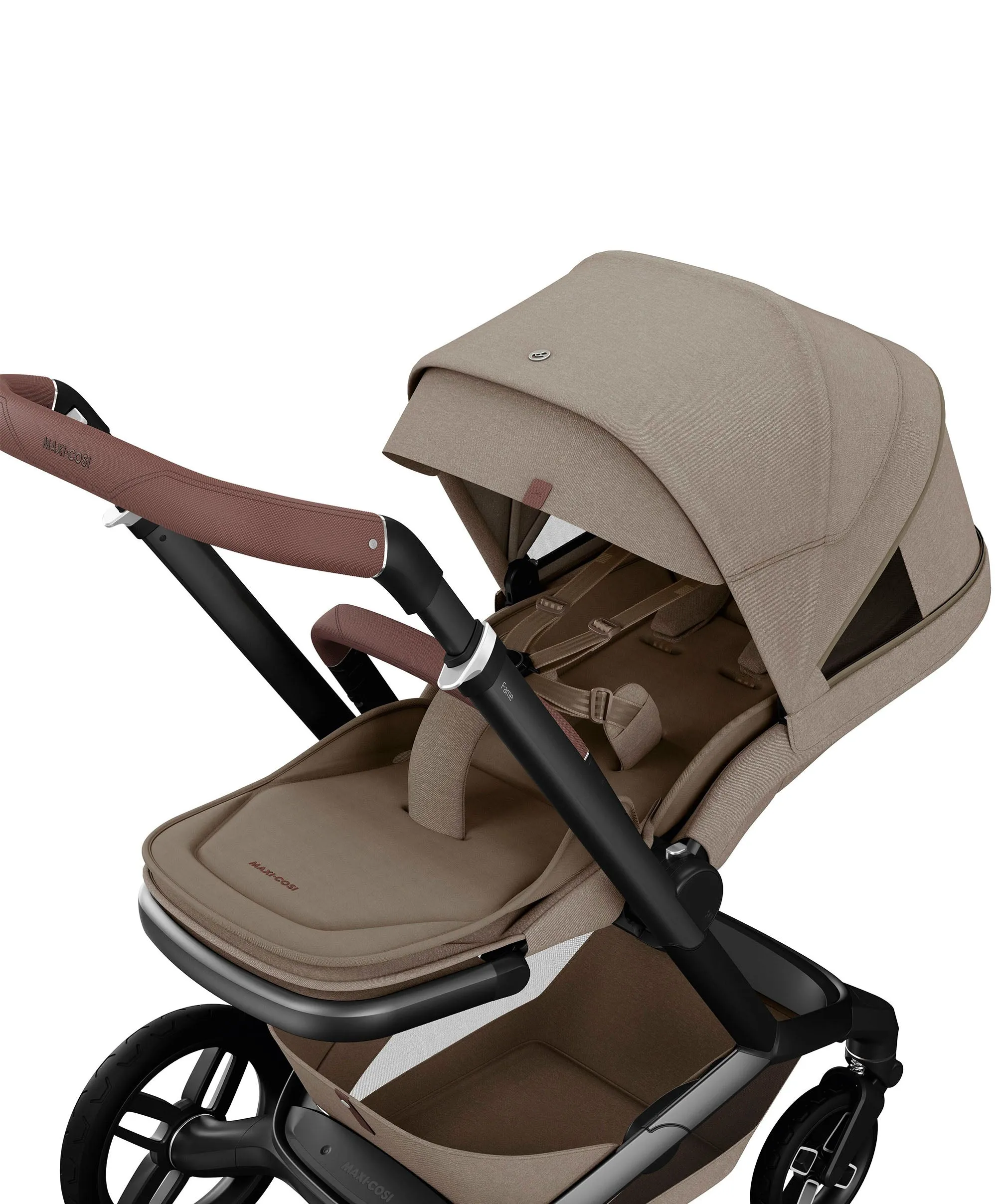 Maxi-Cosi Fame Pushchair – Twillic Truffle with Black Wheels