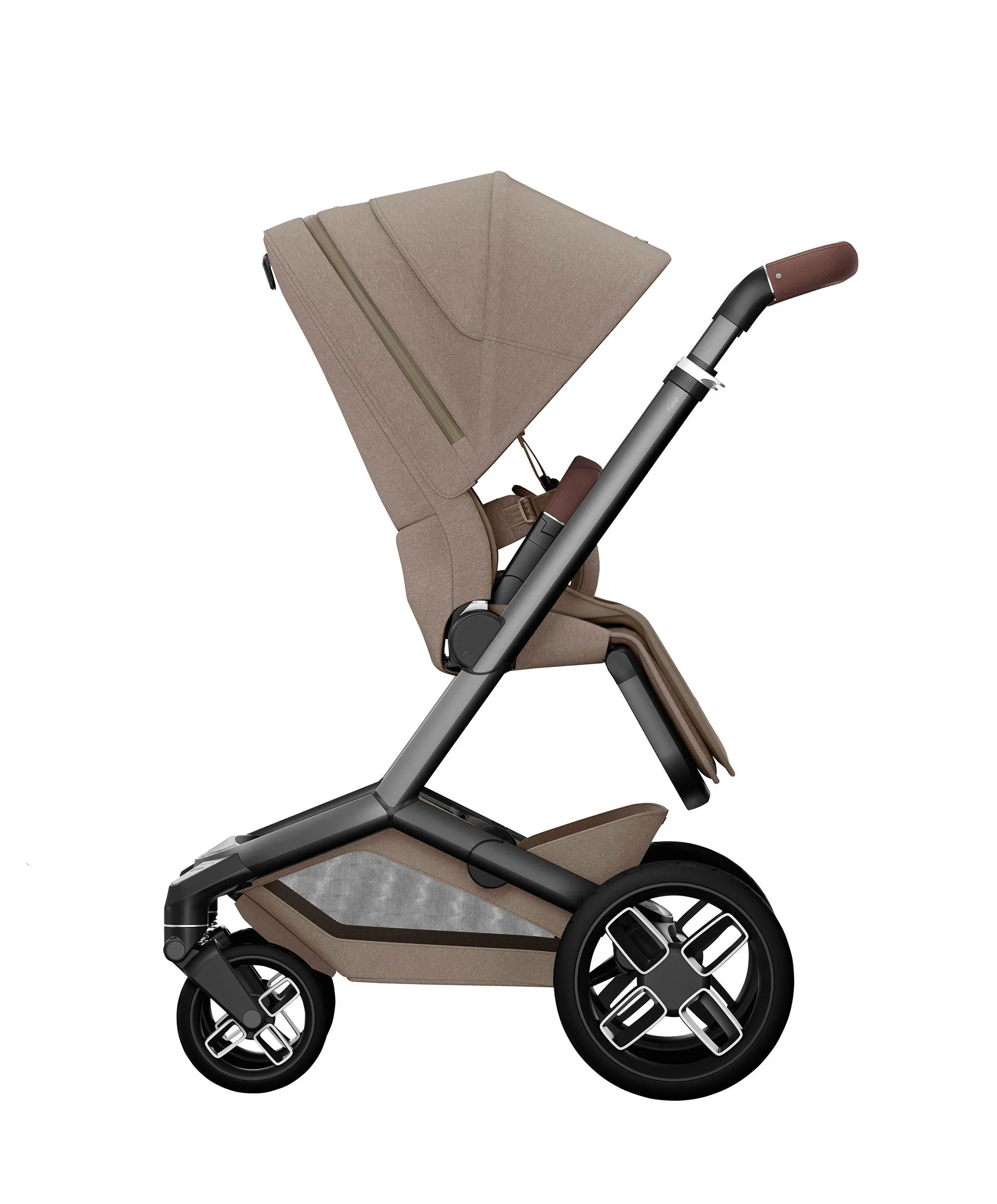 Maxi-Cosi Fame Pushchair – Twillic Truffle with Black Wheels