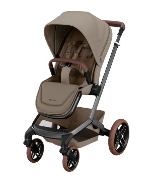 Maxi-Cosi Fame Pushchair – Twillic Truffle with Brown Wheels