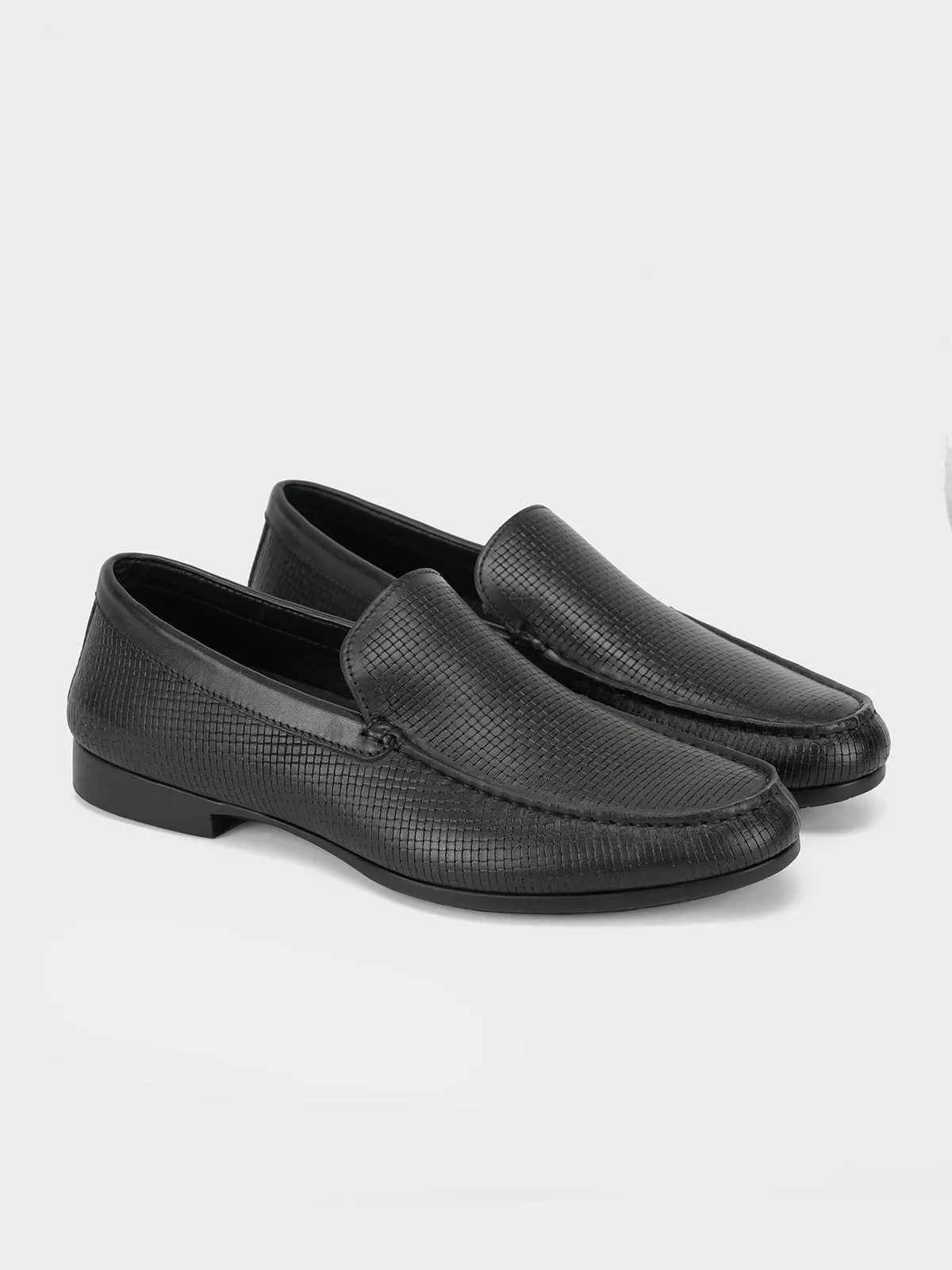 Men "FELIPE" Penny Keeper Casual Slip-On Leather Moccasin Shoes