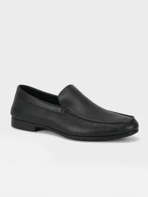 Men "FELIPE" Penny Keeper Casual Slip-On Leather Moccasin Shoes