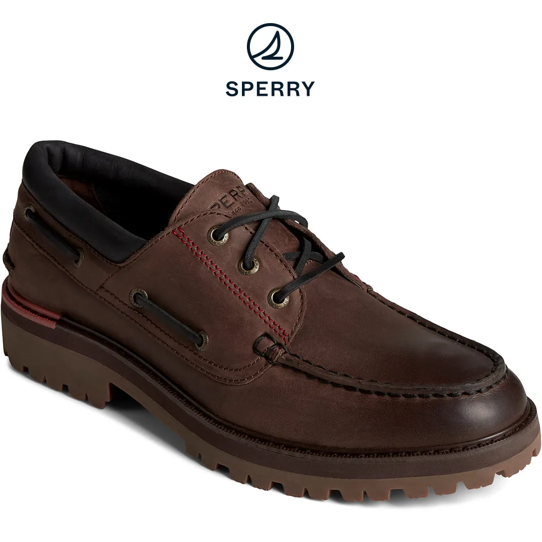 Men's Authentic Original Lug Boat Shoe - Brown (STS25156)