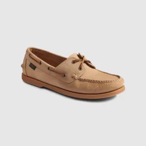 Mens Leather Hampton Boat Shoe