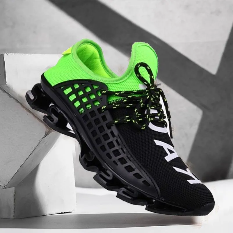 Men's Sport Running Shoes Lace-up Sneakers