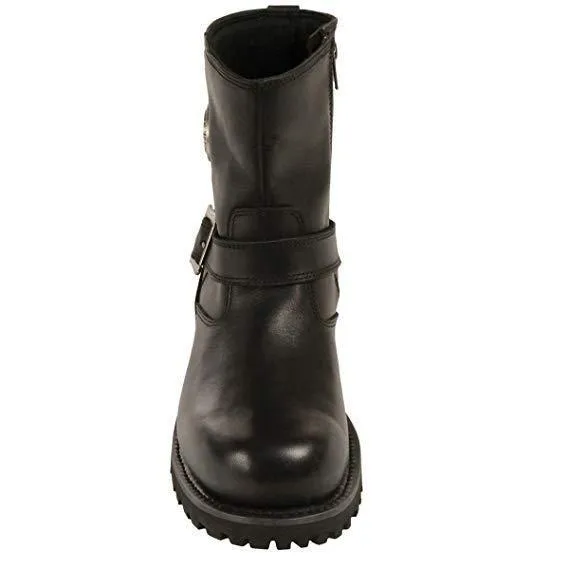 Milwaukee Leather Boots MBM9040  Men's 6in Classic Black Engineer Boots