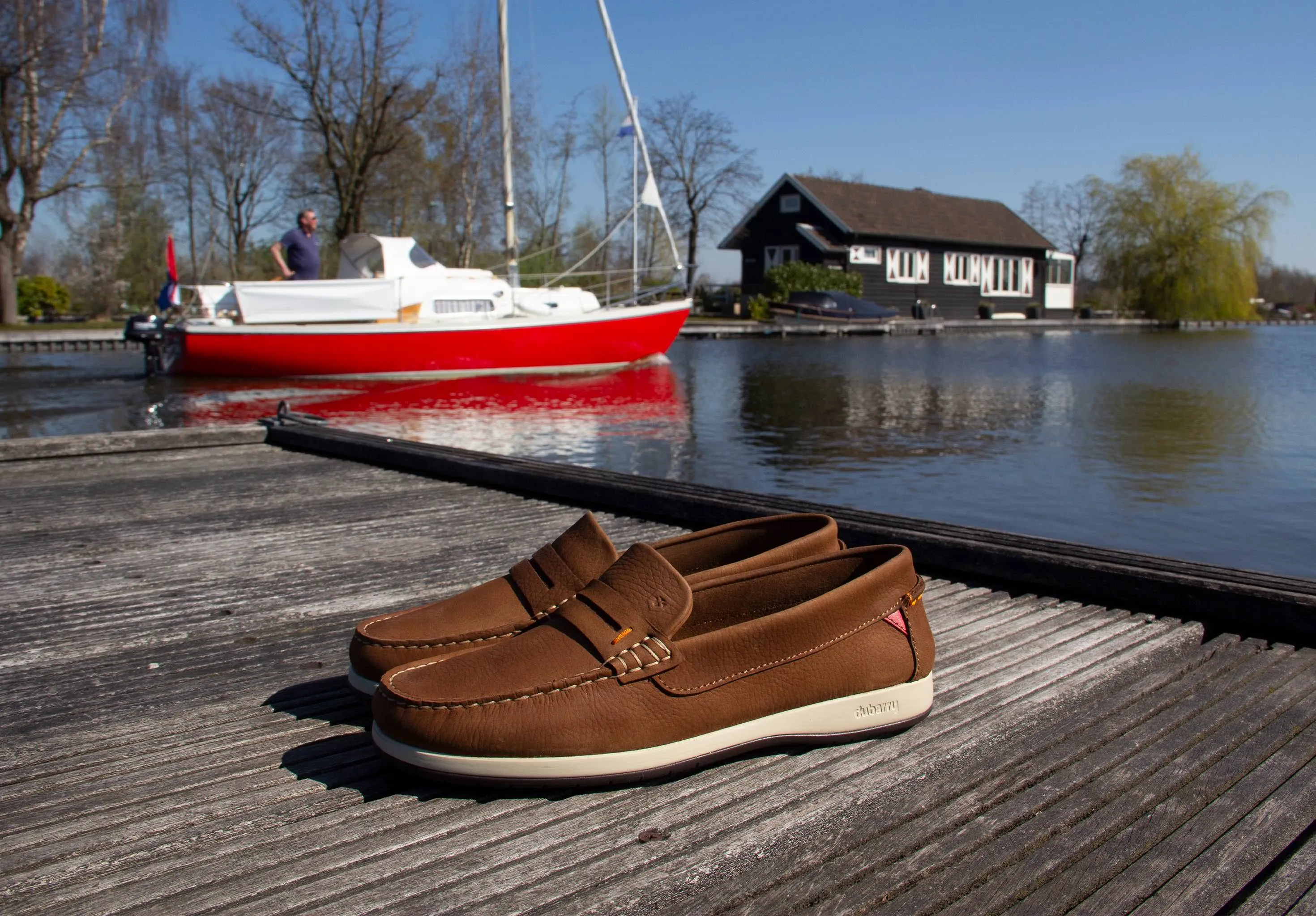 Mizen X LT Boat shoes - Brown