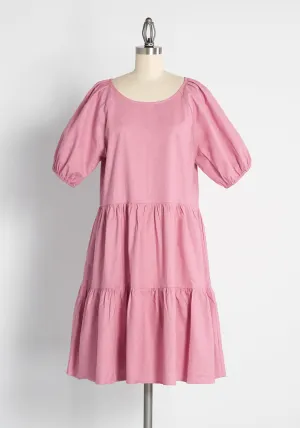 ModCloth x Princess Highway Tiered Babydoll Dress