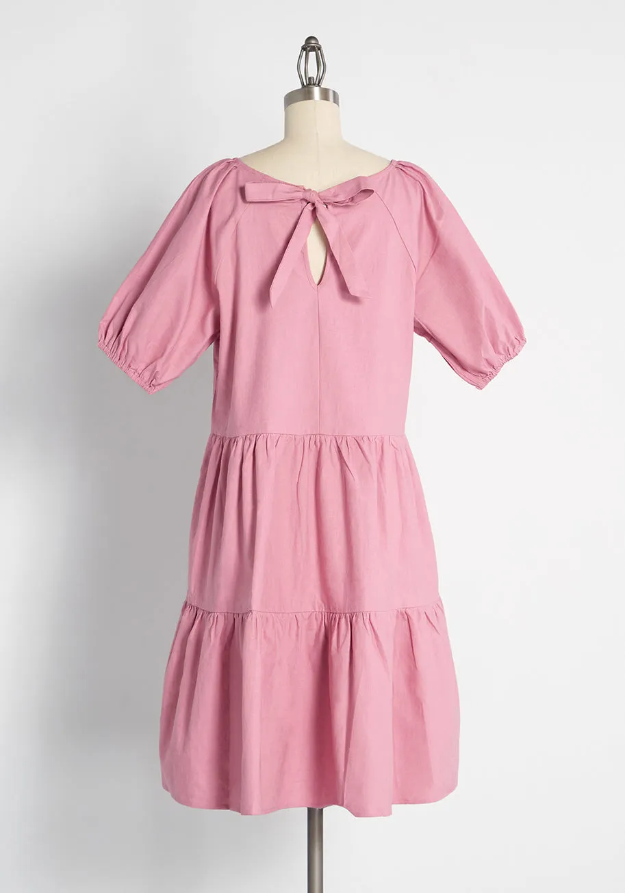 ModCloth x Princess Highway Tiered Babydoll Dress