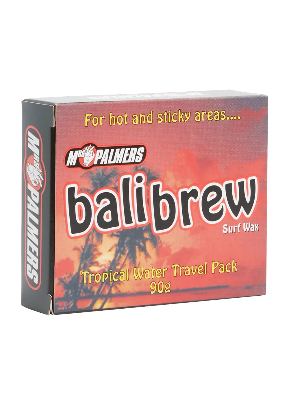 Mrs Palmers Bali Brew Surfboard Wax Tropical