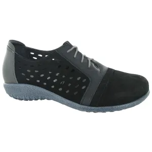 Naot Lalo Black Nubuck Shoe (Women's)