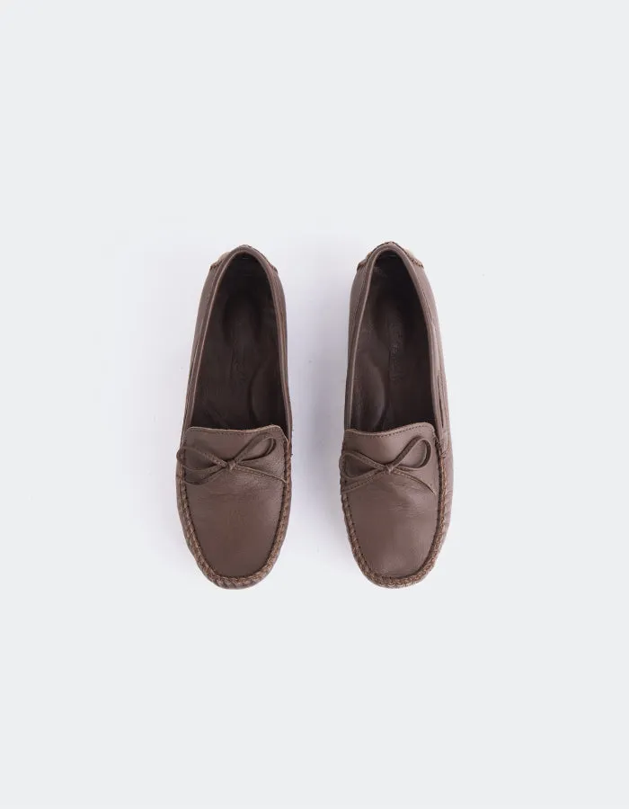 Nhuna Brown Leather