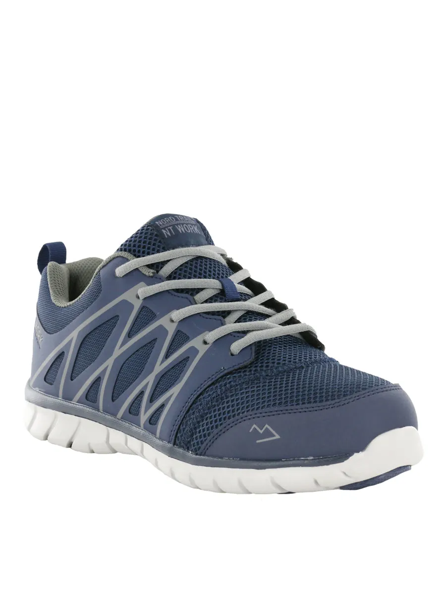 NT Work Women's Vegas Navy Alloy Toe Slip-Resistant Work Shoe