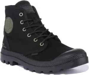 Palladium Pampa Hi HTG In Black Mono