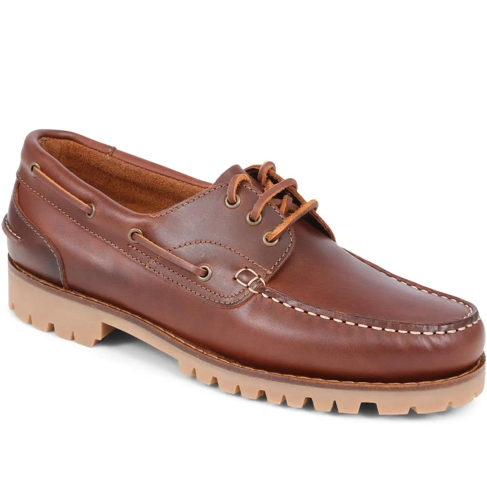 Pickering2 Leather Boat Shoes - PICKERING2 / 325 137