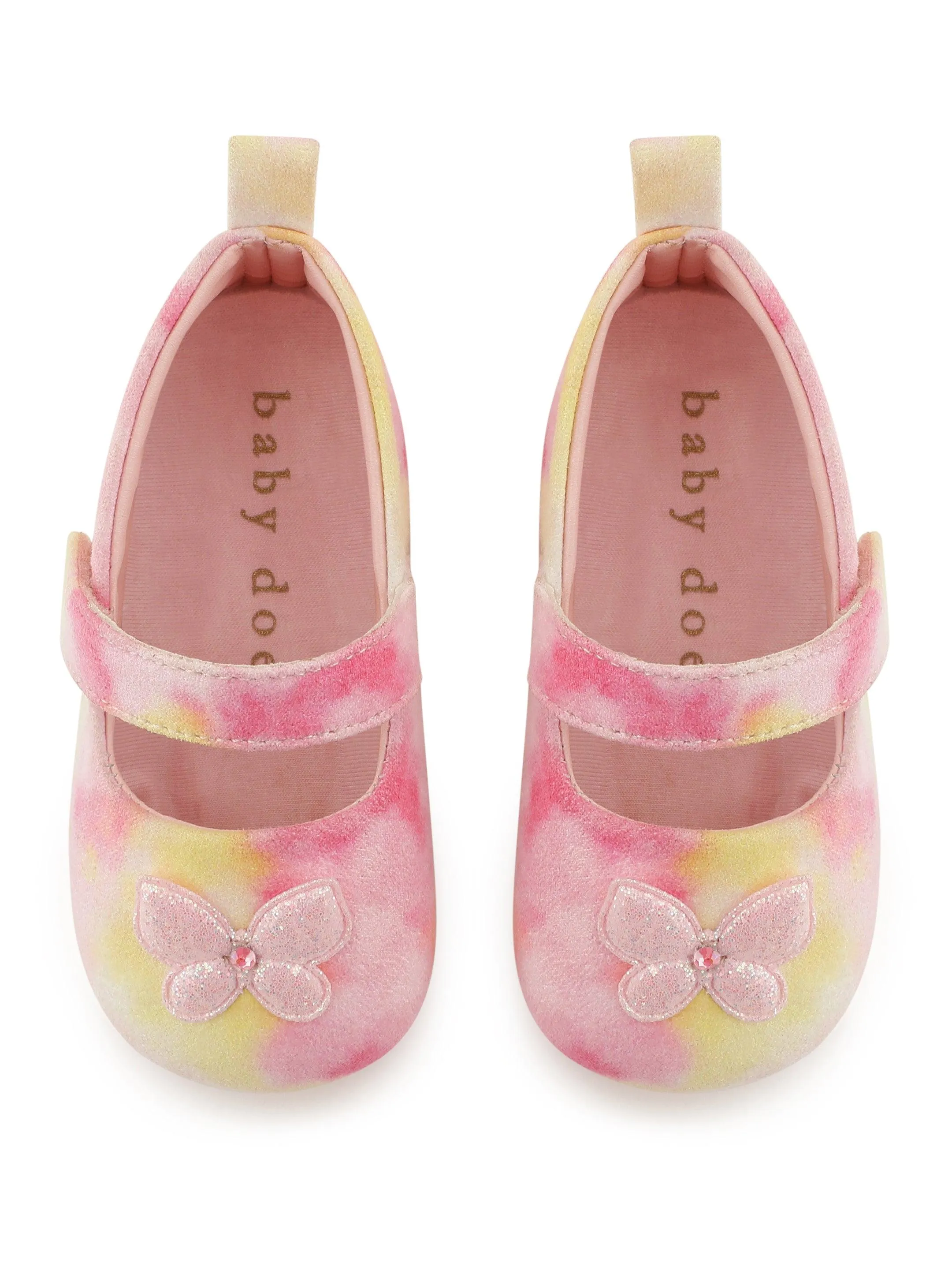 Pink Tye Dye Mary Janes