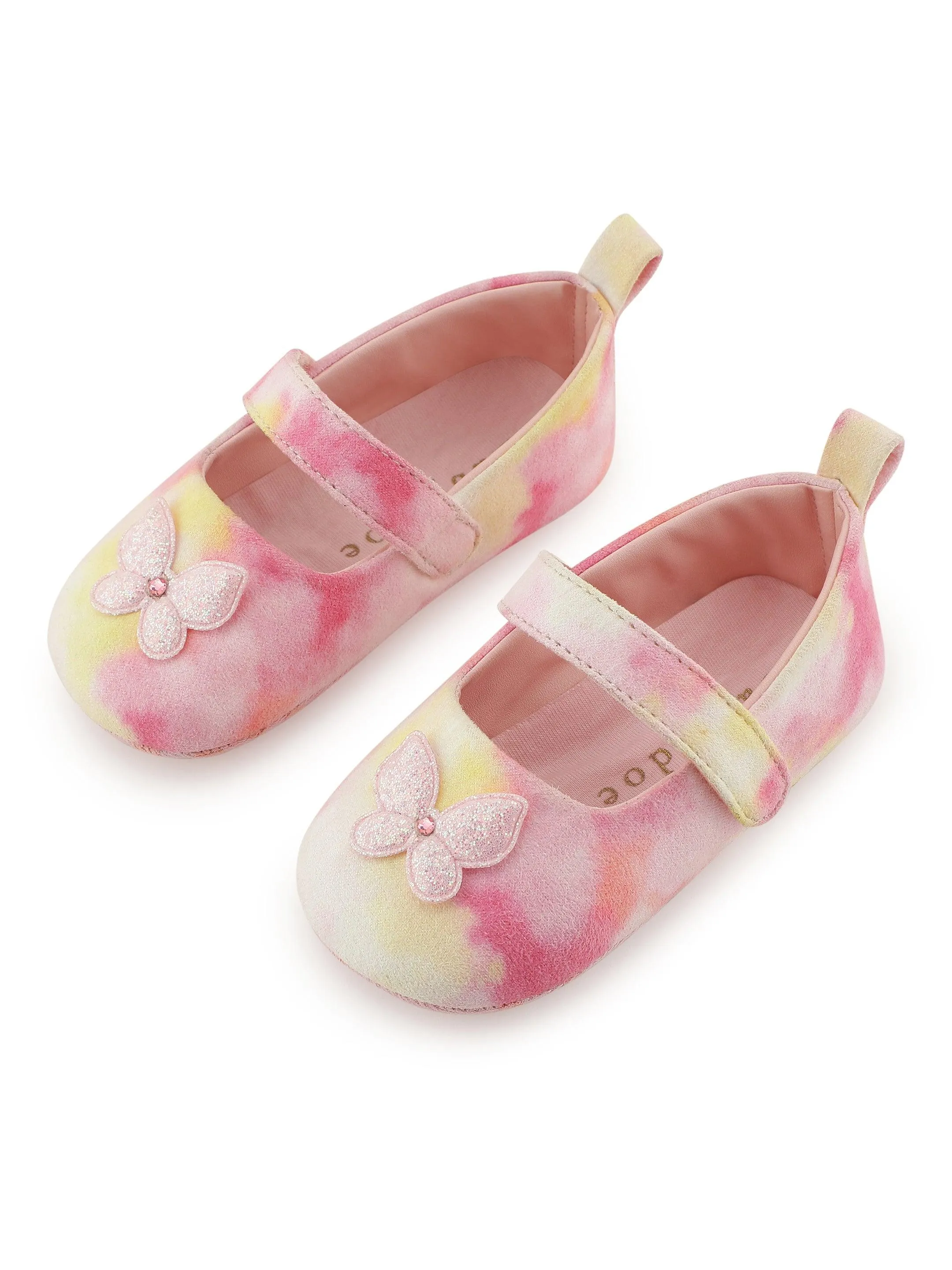 Pink Tye Dye Mary Janes