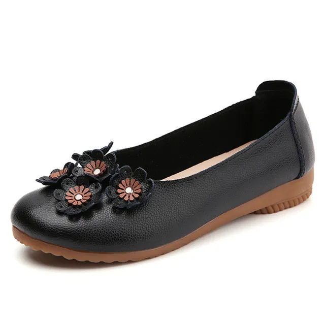 Polonia Women's Comfortable Leather Flat Shoes