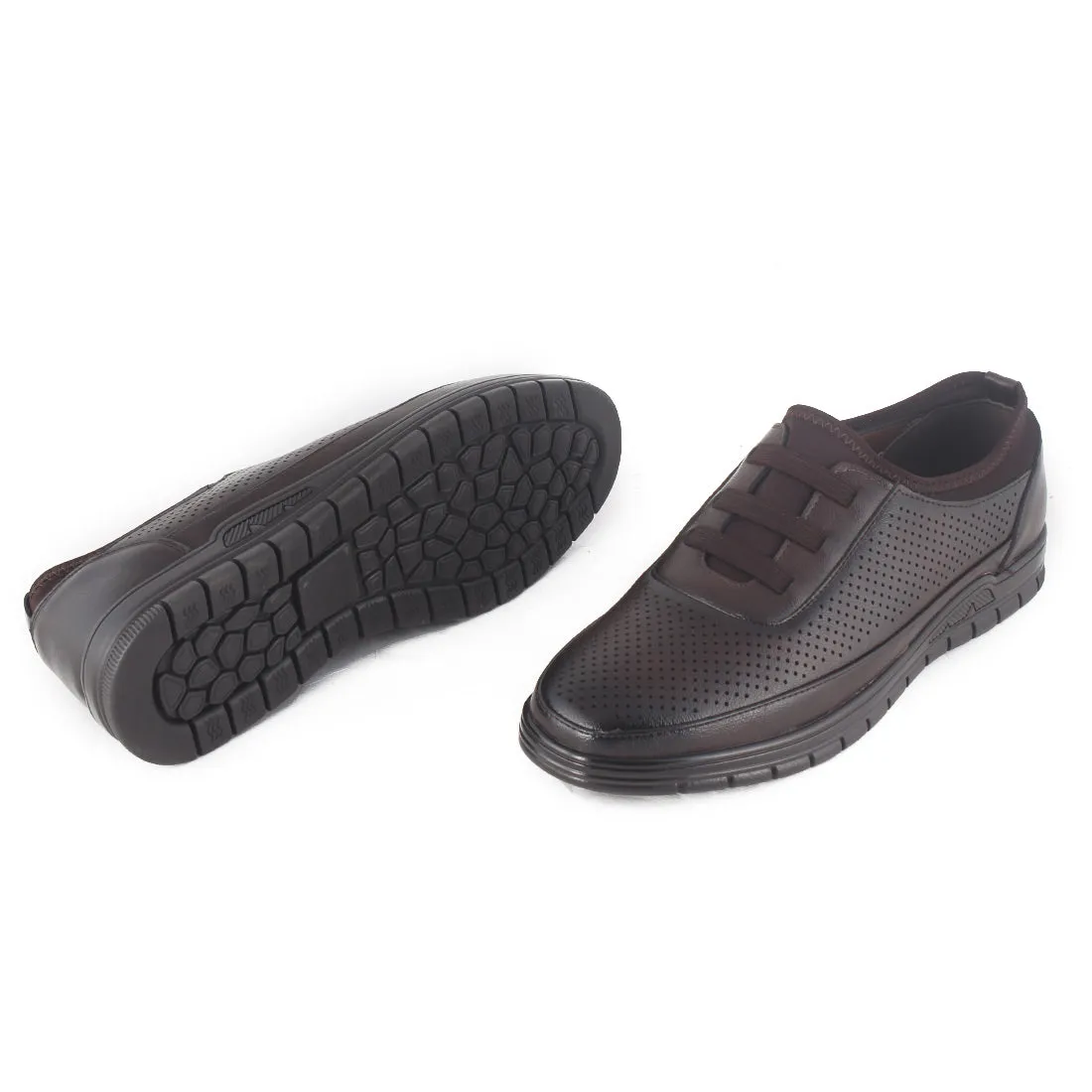 "MEN'S  Sport Shoes / action leather/ black" -8276