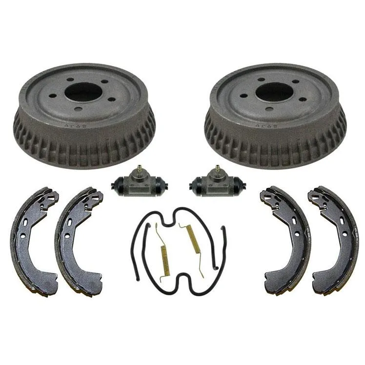 Rear Brake Drums Shoes Wheel Cylinders and Hardware for Chevrolet Venture 97-02