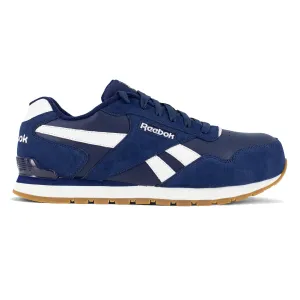 Reebok Mens Navy/White Leather Work Shoes Harman Classic Sneaker CT