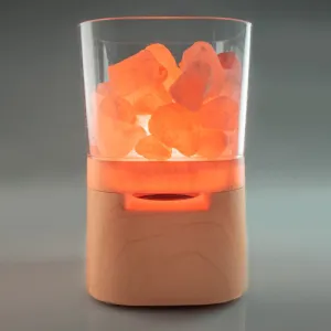 Relaxing Himalayan Salt Lamp & Speaker