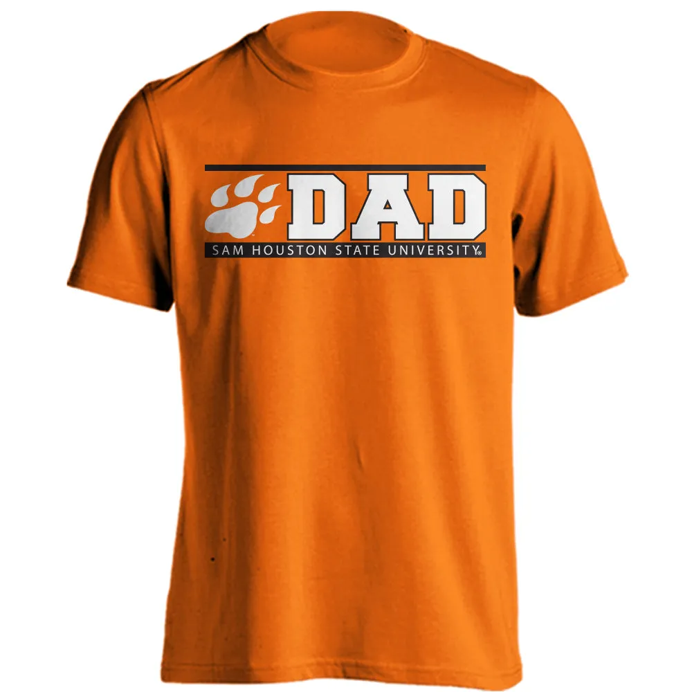 Sam Houston State Bearkats Dad Short Sleeve T-Shirt