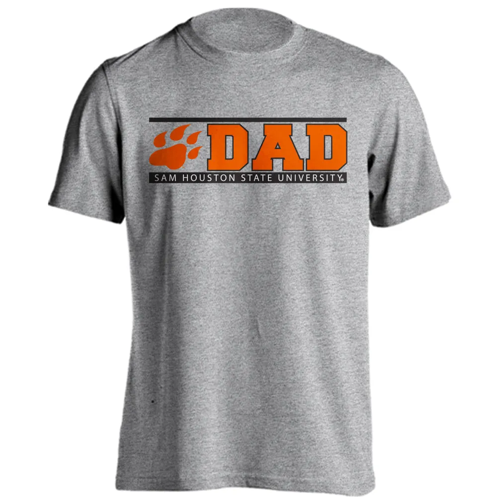 Sam Houston State Bearkats Dad Short Sleeve T-Shirt